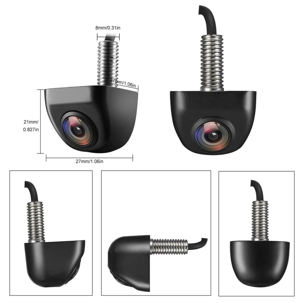 Backup/Front View Camera, IP69K Waterproof Y494