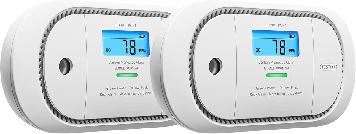 Wireless Interconnected Carbon Monoxide Detector, Pack of 2 R149