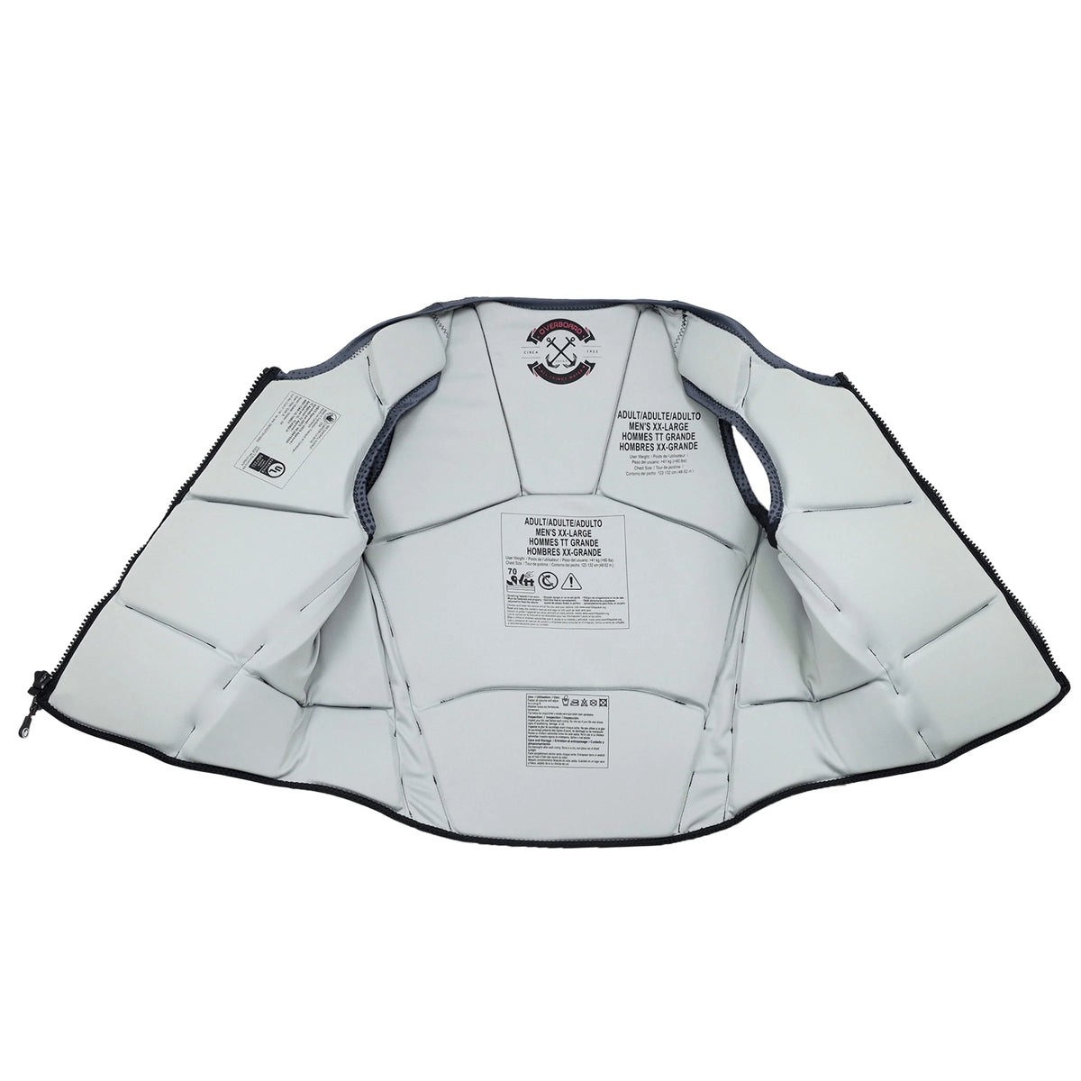 Black Medium Life Jacket Vest Z54349