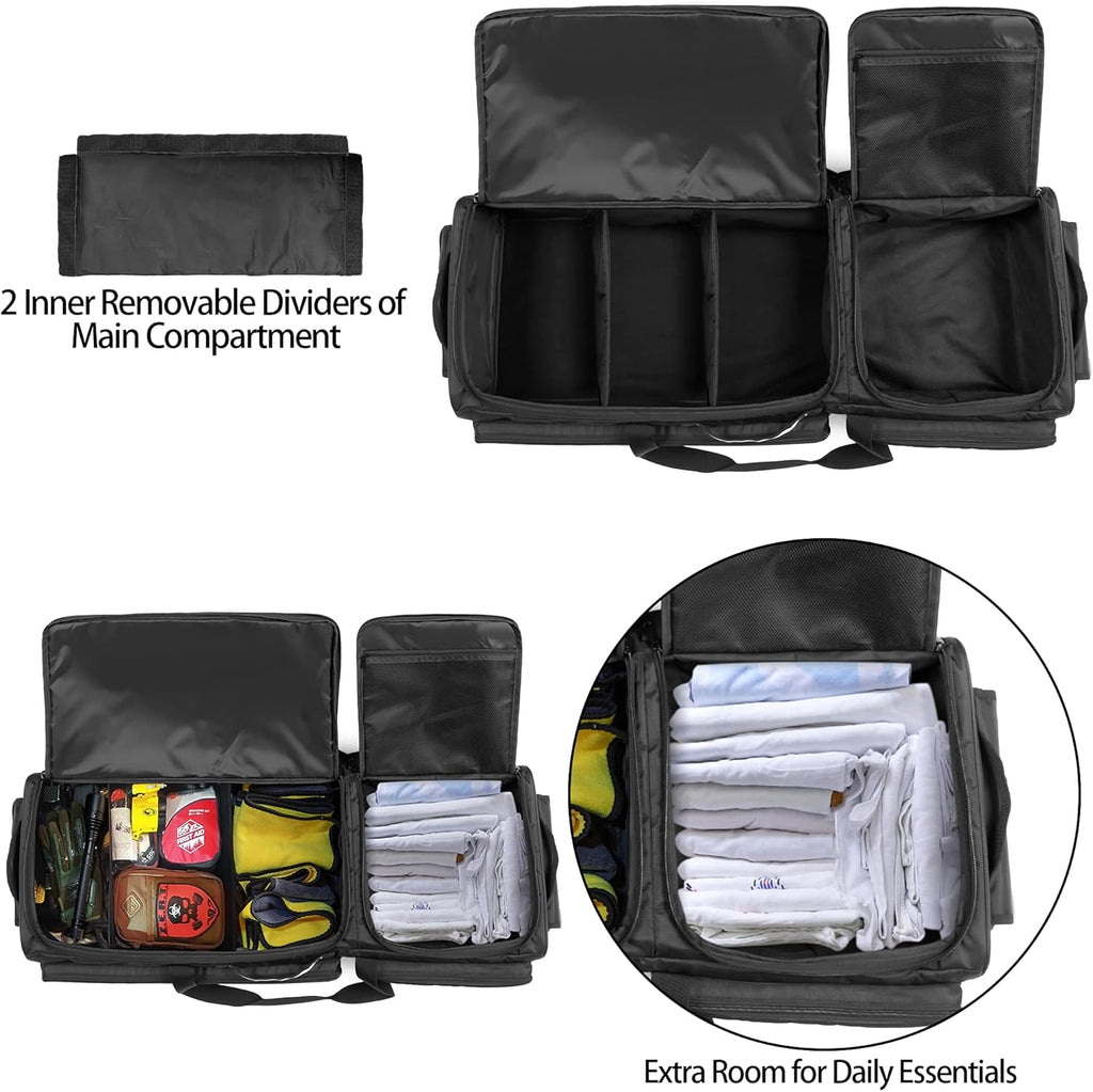 Under Seat Storage Bag with Inner Dividers & Multiple Pockets S425