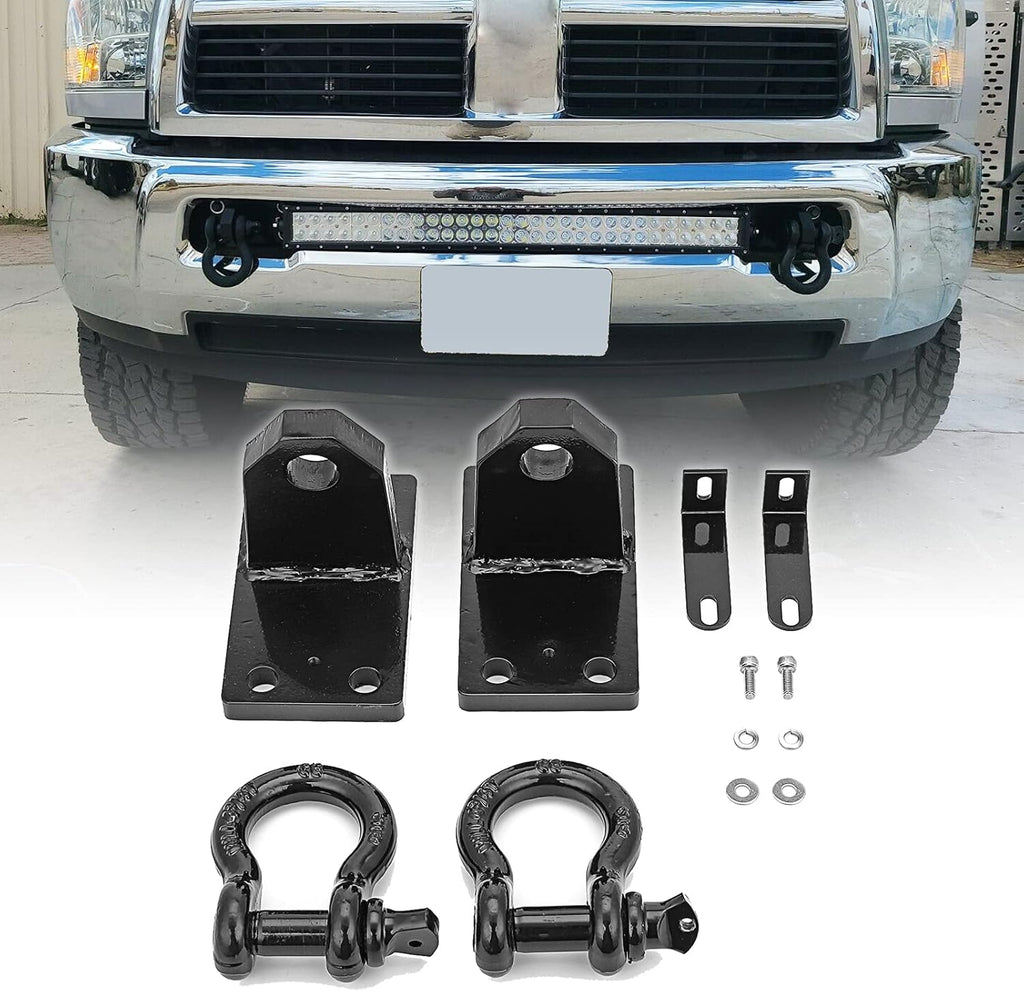 32 Inch LED Light Bar Front Hidden Bumper Mounting Bracket Y88965