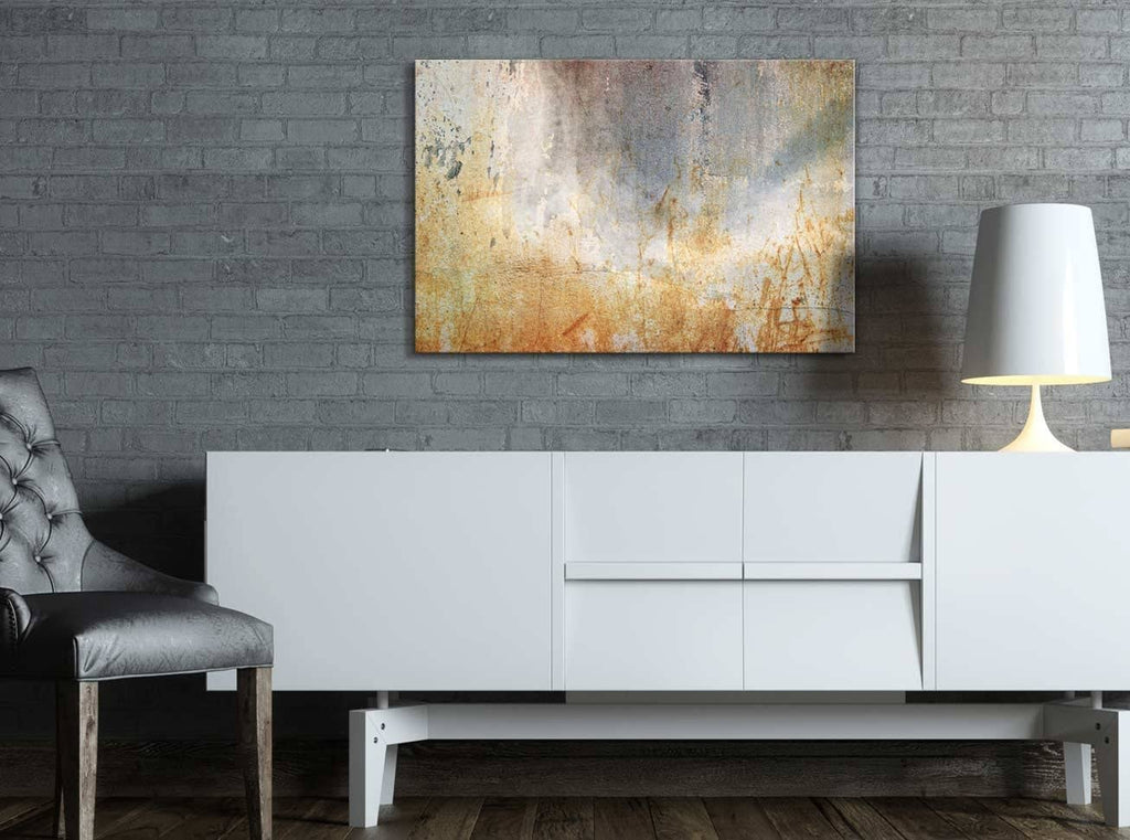 Rusty Iron Slate Composition Giclee Print Canvas Art W495