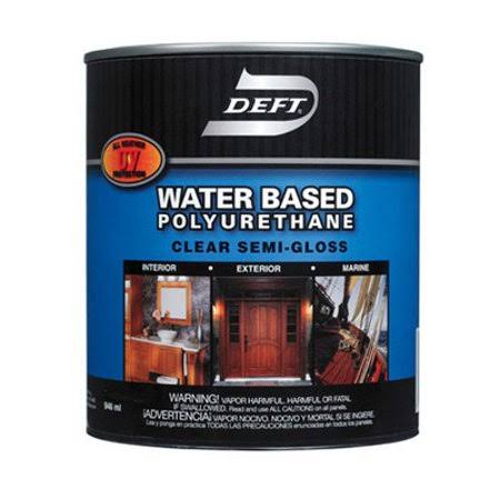Semi Gloss Water Based Polyurethane Gallon Case of 4 X275128