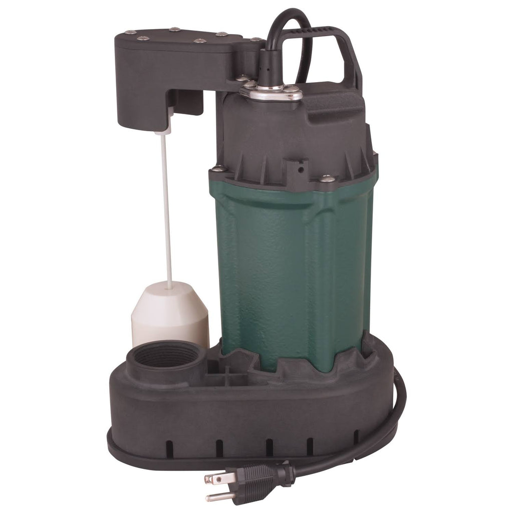 Cast Iron 1/2-HP Submersible Sump Pump P199