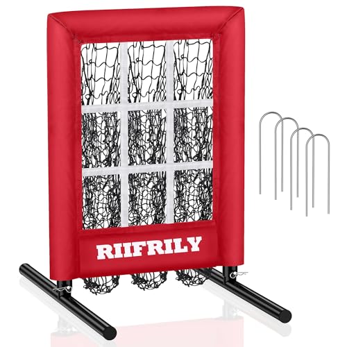 9 Hole Baseball Pitching Net with Strike Zone I908141