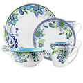 16 Piece Round Porcelain Dinnerware Set T610