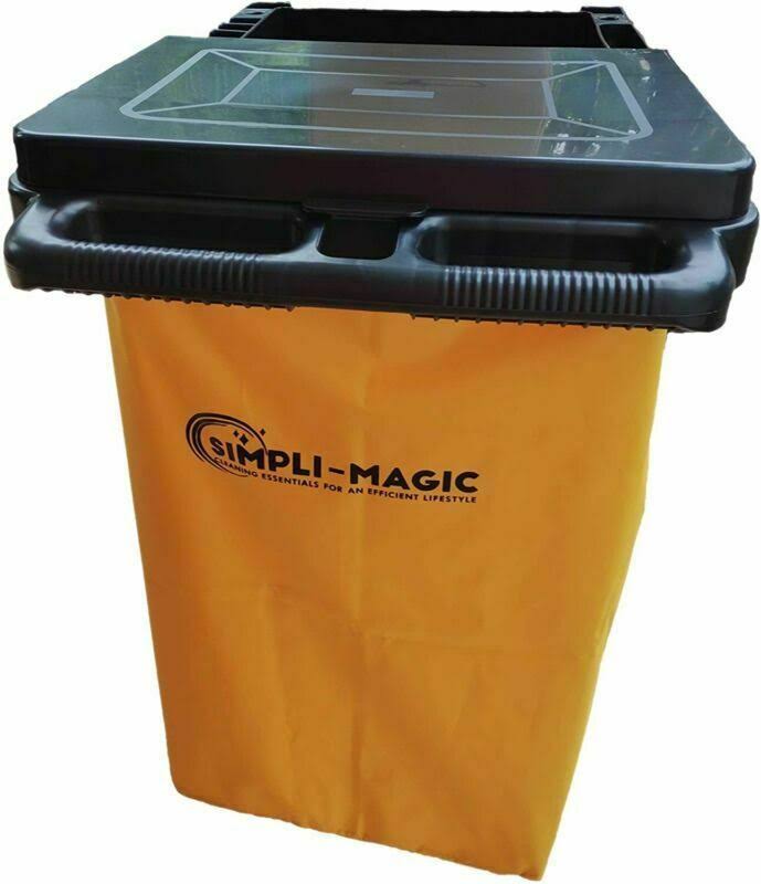 Yellow/Grey Commercial Janitorial Cart X9358