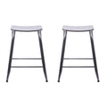 Charcoal Backless Counter Stool, 2 pack P557