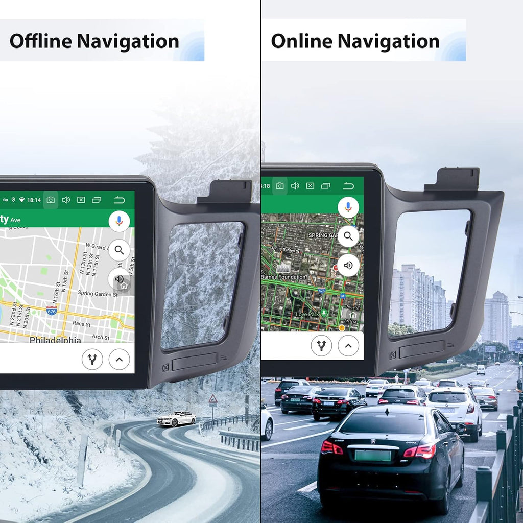 10.2 Inch Android Car Stereo with Navigation Bluetooth Touchscreen I9531