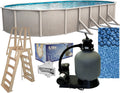 15' x 30' Oval 48 Wall Above-Ground Swimming Pools A8274