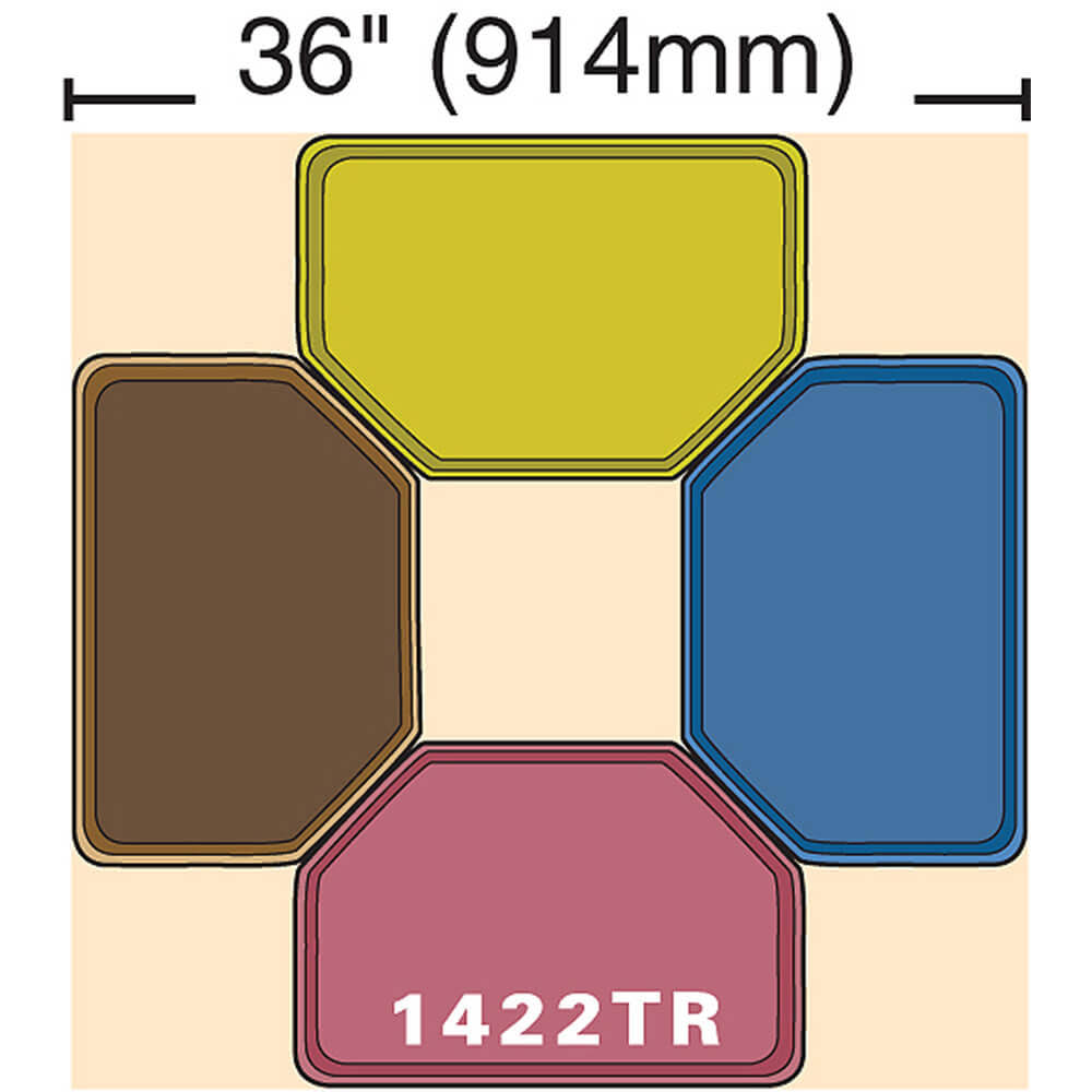 Trapezoid Tray E5335