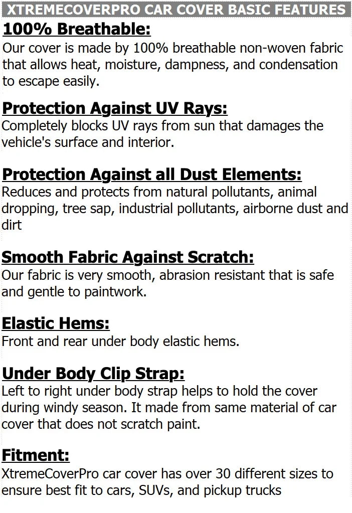 Gray Car Cover U46241