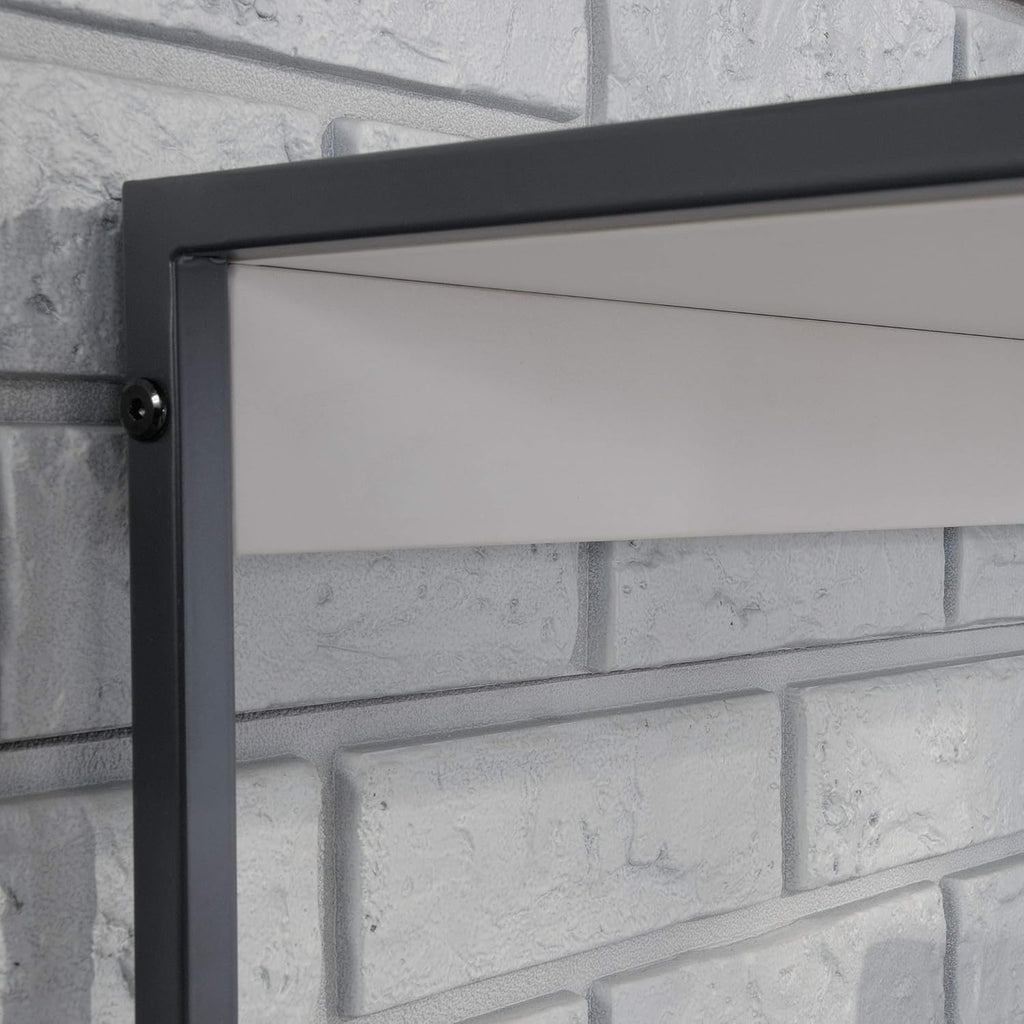 Sindoori Mango Finish & White Bookcase P501