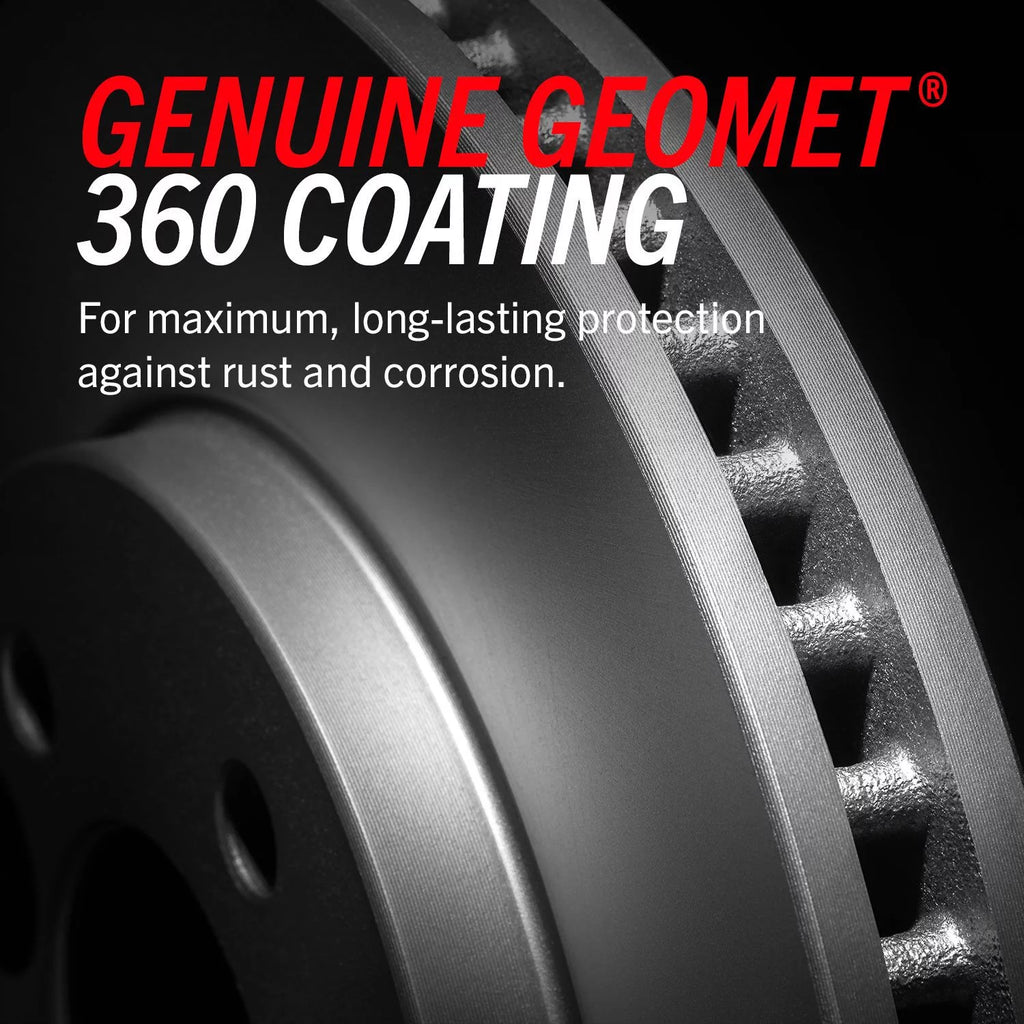 Front Geomet Coated Brake Kit X6509