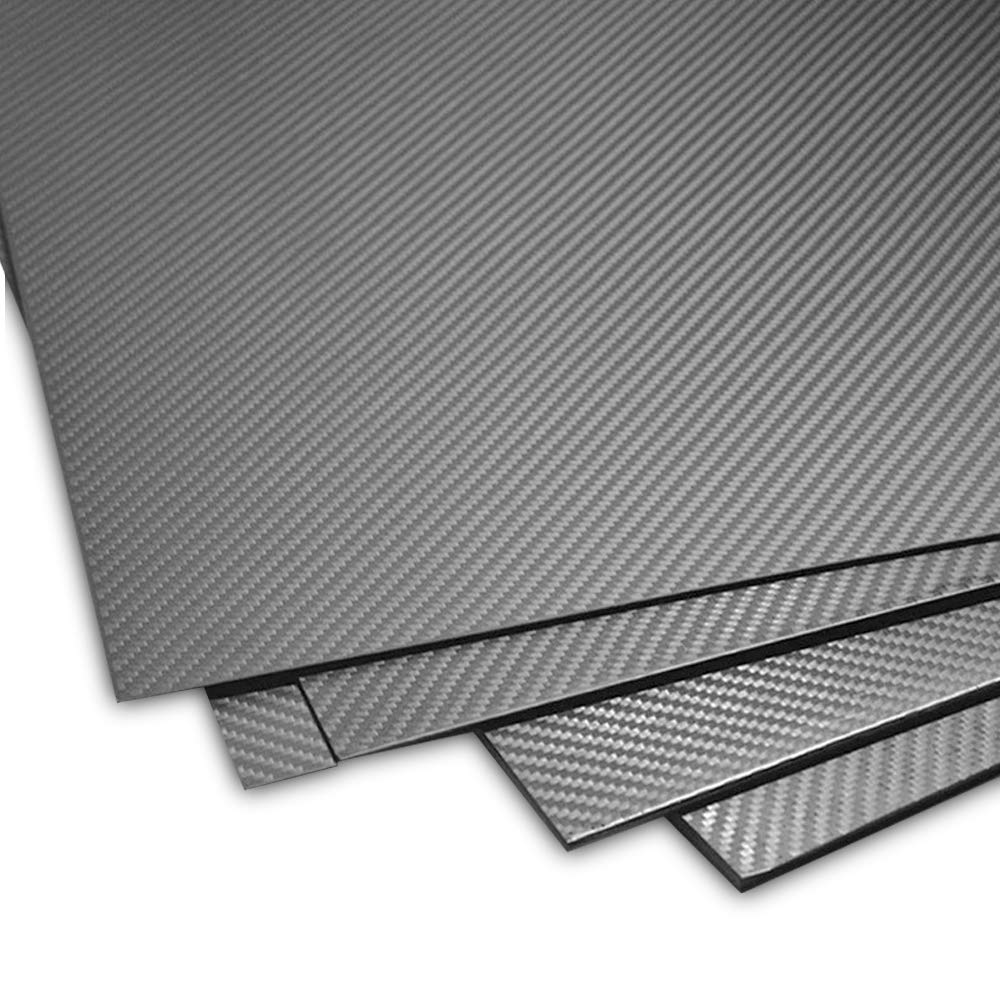 Carbon Fiber Sheets 3K Twill Matte Plate H691