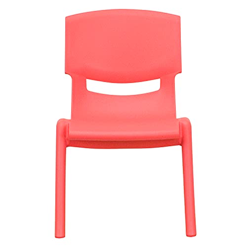 Blue Plastic Stackable School Chair 4 Pack Q106