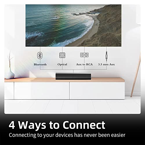 16-inch Bluetooth Sound Bar with Remote Control H958974