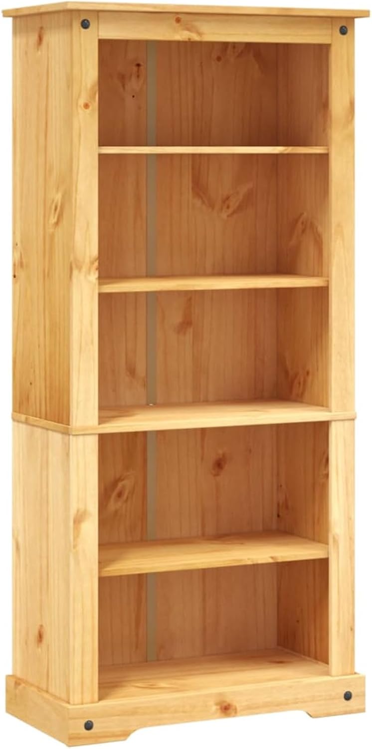 5-Tier Brown Bookcase S317