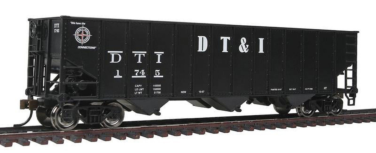 DT&I Multi-Colored 100-Ton 3-Bay Hopper G764846