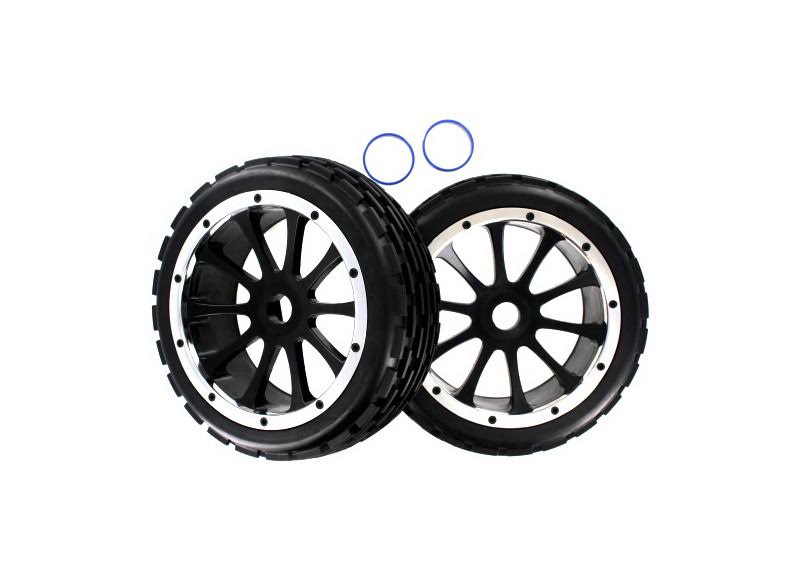 Front Wheels and Tires 2pcs Q686