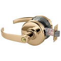 Bright Bronze Cylindrical Lock Z8035