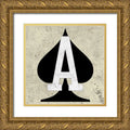26x26 Gold Ornate Wood Framed Art Print N8216