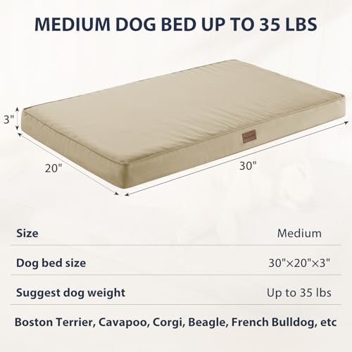 Waterproof Orthopedic Dog Bed with Removable Washable Cover H916