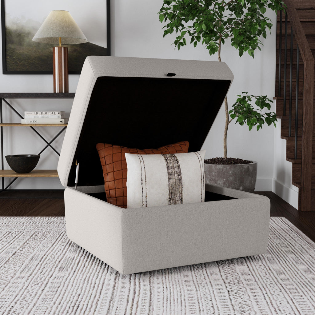 Frost Ottoman with Storage P566625