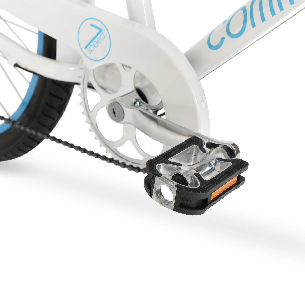 White 26" Commuter Bike J3994