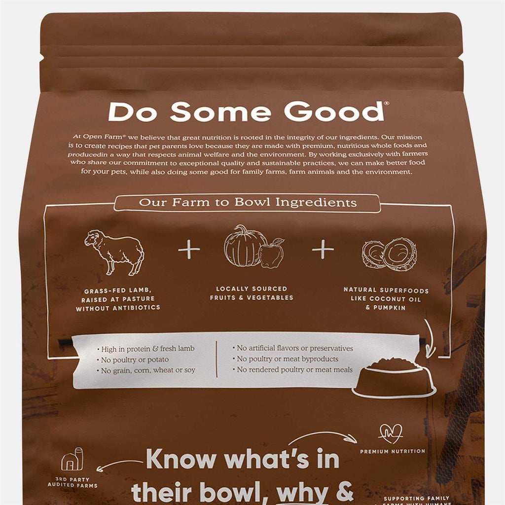Grain Free Lamb Dry Cat Food A838