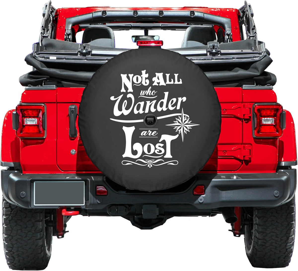 33 Soft Tire Cover for Jeep Wrangler JL with Back-up Camera A994