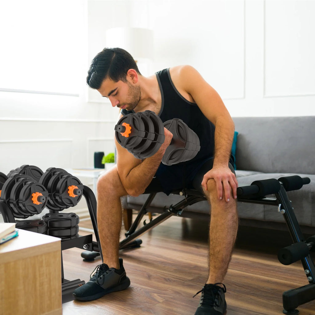 Adjustable Weight Dumbbell Set 4 in 1 B178