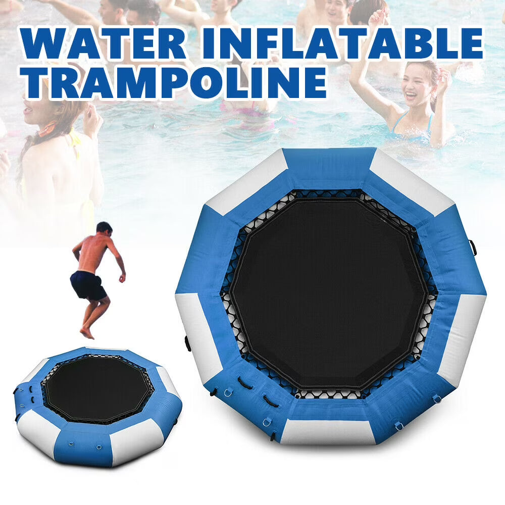 Blue Inflatable Water Trampoline K48802