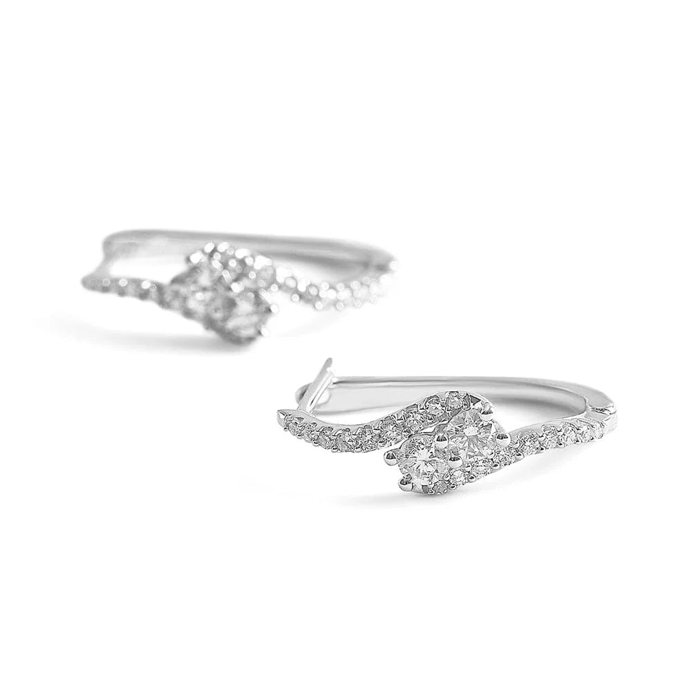Interlocking Hoop Earrings F388312