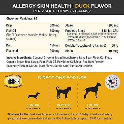 Allergy Skin Health Pet Supplies V11982