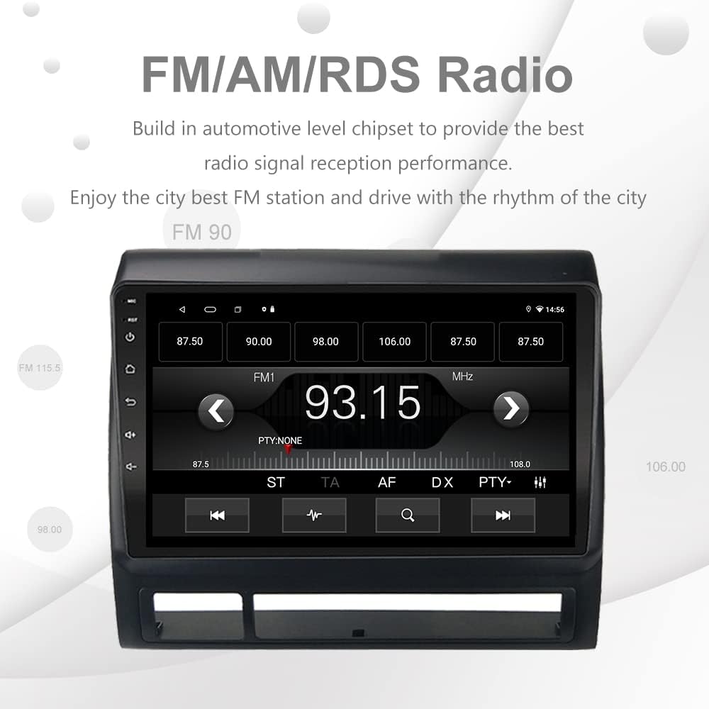 Android 11 Car Radio 9 inch Touch Screen Bluetooth USB Player F649675