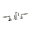 Black Marble Widespread Bathroom Sink Faucet with Handles F926927