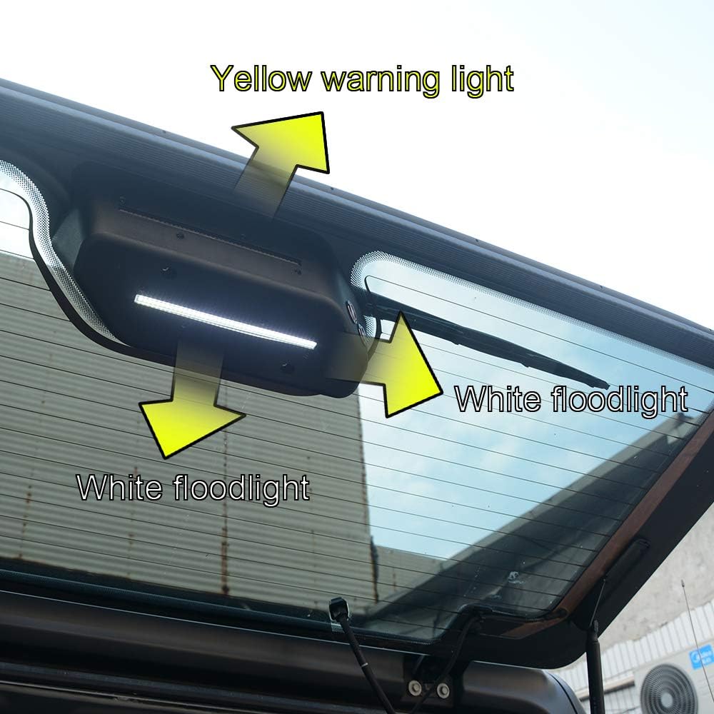 LED Trunk Light for Jeep Wrangler 2018-2019 JL JLU, Pack of 2 M60025