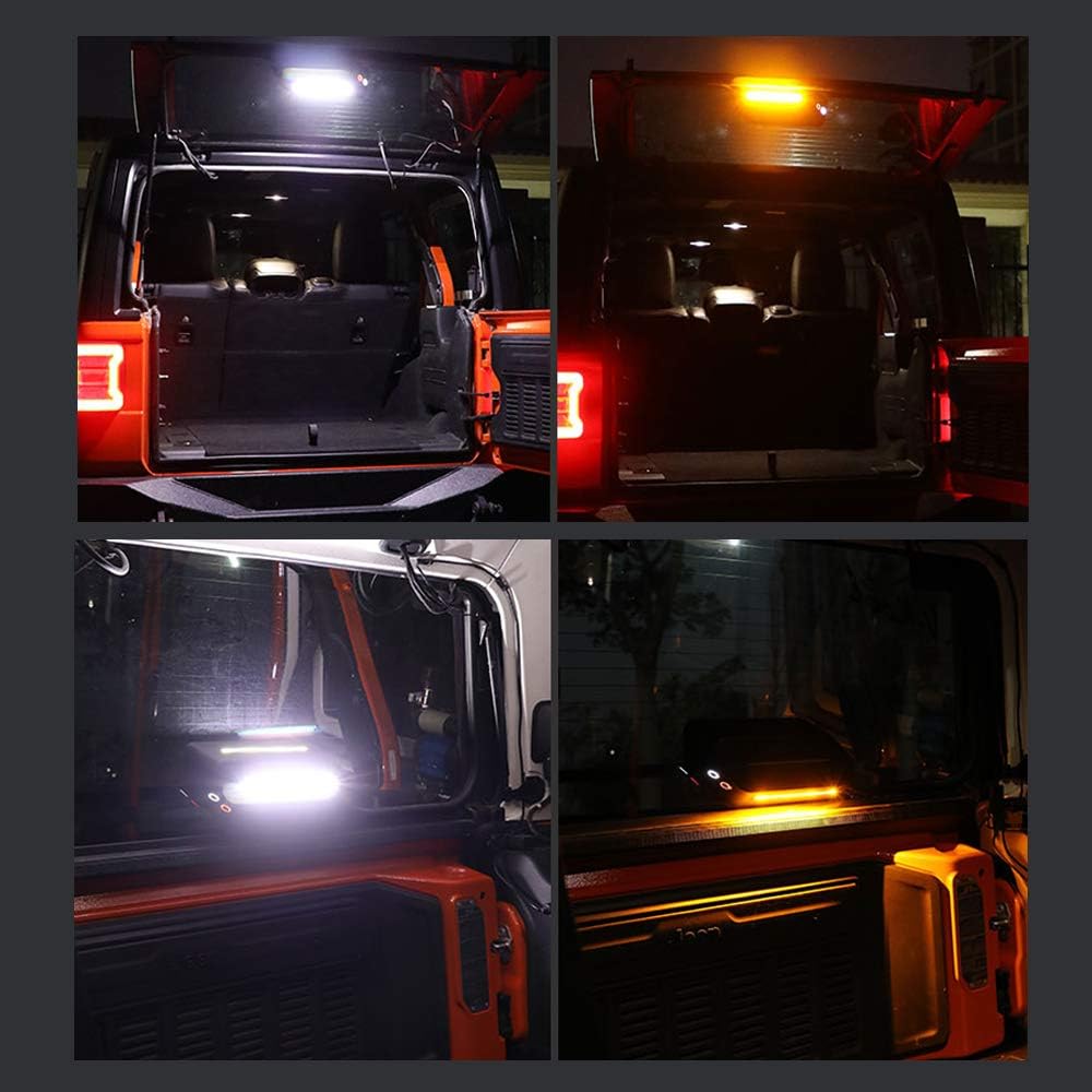 LED Trunk Light for Jeep Wrangler 2018-2019 JL JLU, Pack of 2 M60025