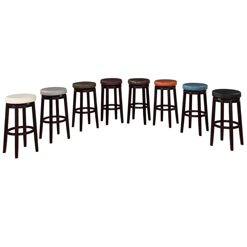 Red Swivel Bar Stool A55486