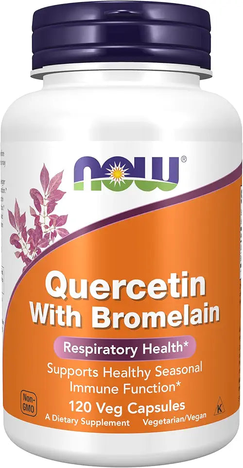Quercetin with Bromelain 120 VegiCaps X47536
