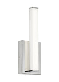 Satin Nickel Square Wall Sconce P19200