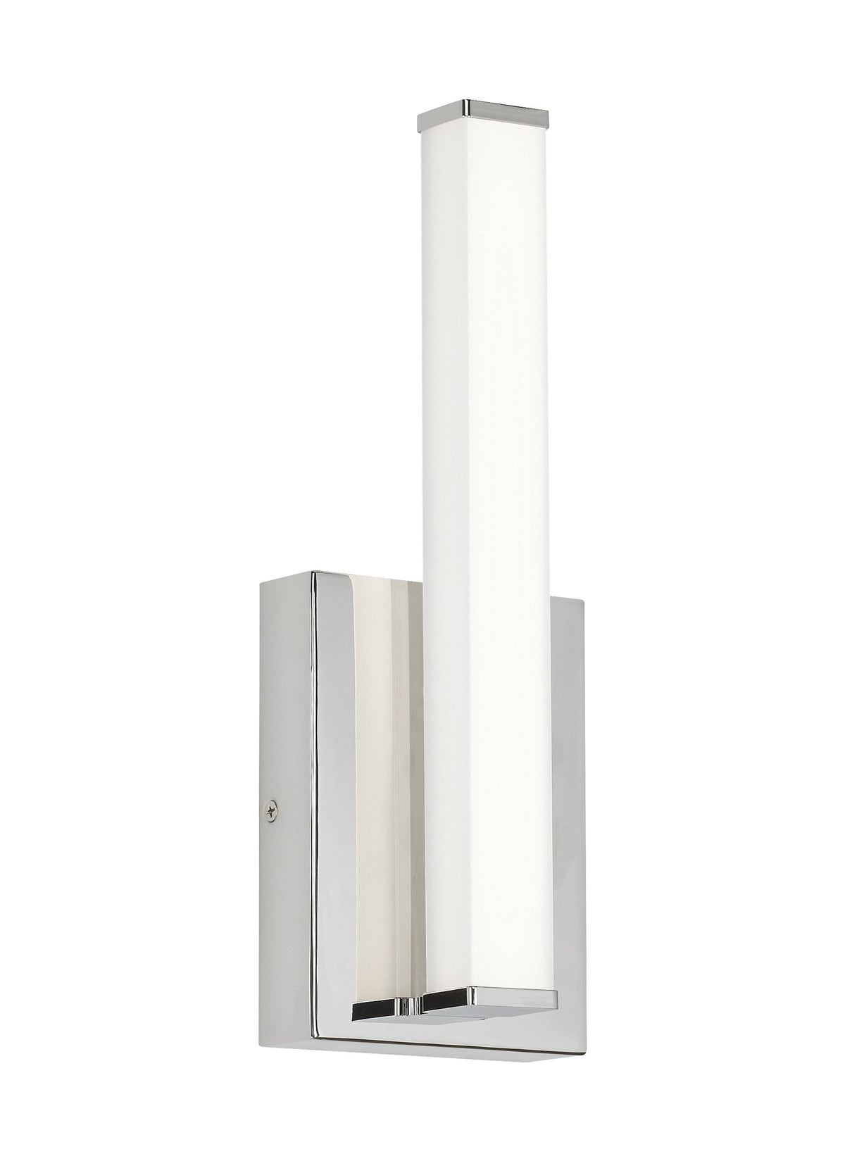 Satin Nickel Square Wall Sconce P19200