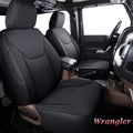 Red Leather Seat Covers Full Set C783