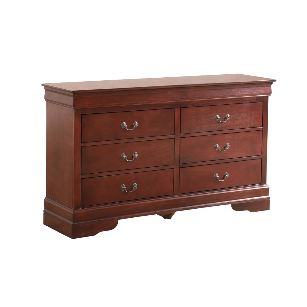 Cherry 6 Drawer Dresser K31852