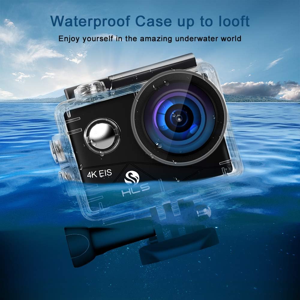 4K Waterproof Action Camera with Wide Angle Lens P77056