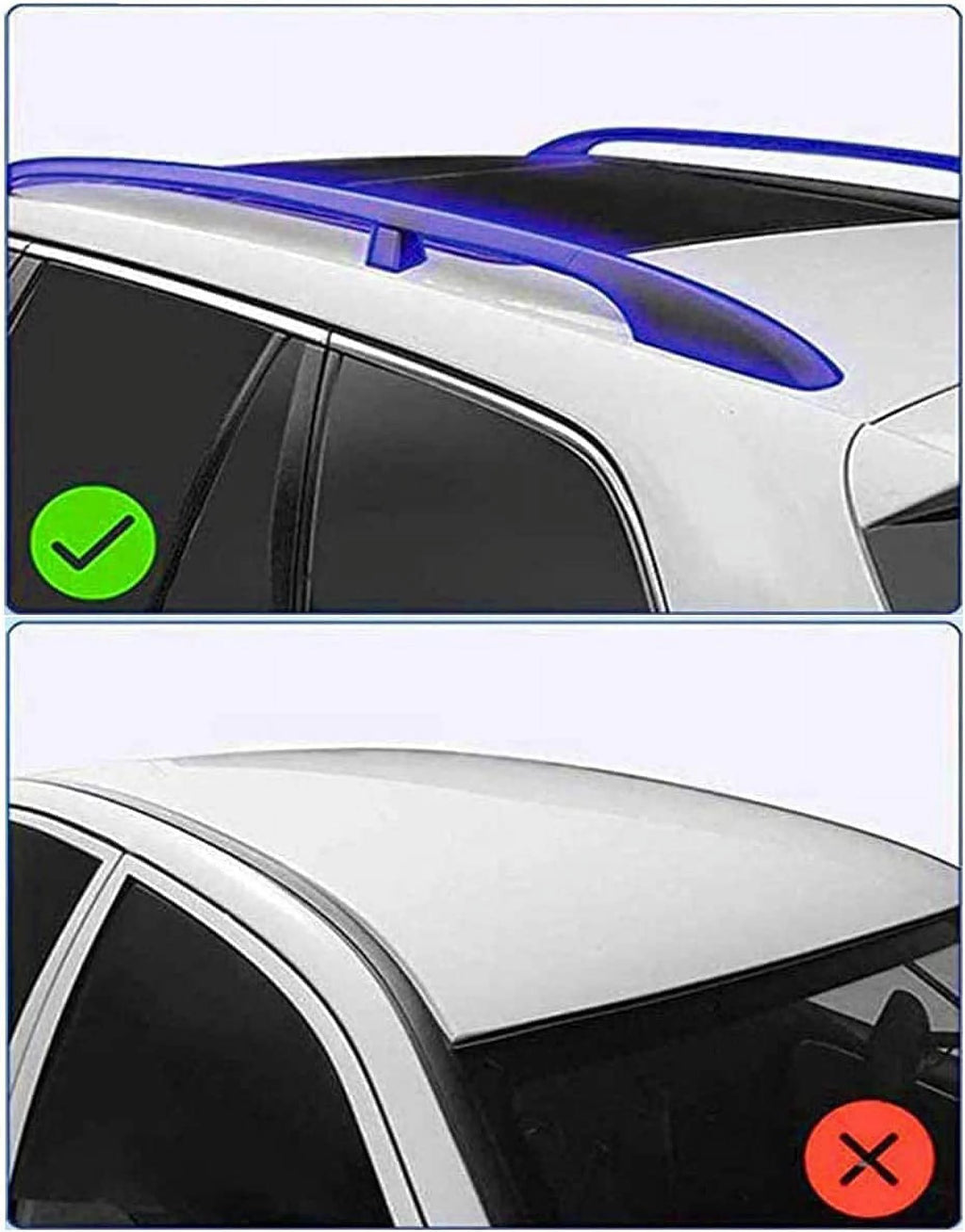 Cross Bars for Toyota Highlander 2007-2013 Roof Rack Rail Top Accessories L2018