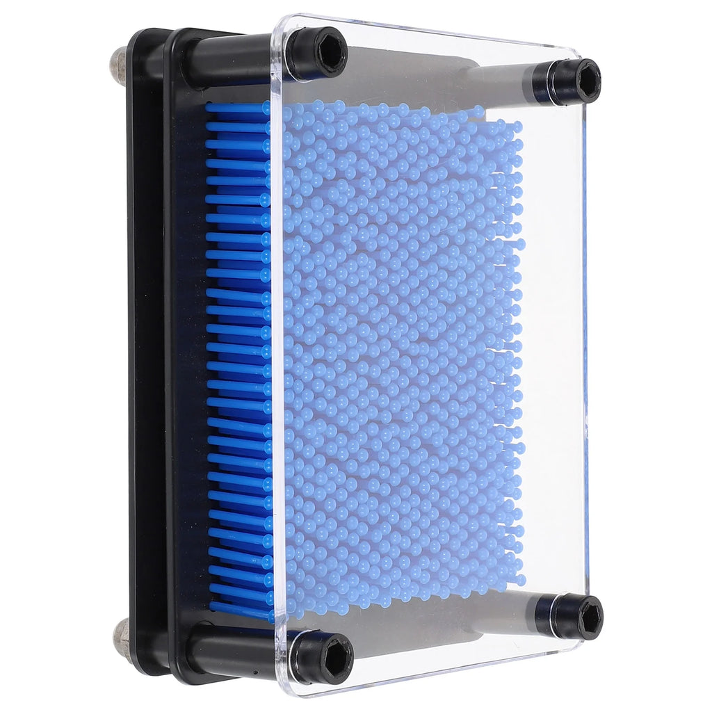 3D Pin Art Toy Plastic Square Handprint S206548
