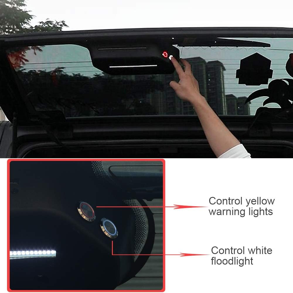 LED Trunk Light for Jeep Wrangler 2018-2019 JL JLU, Pack of 2 M60025