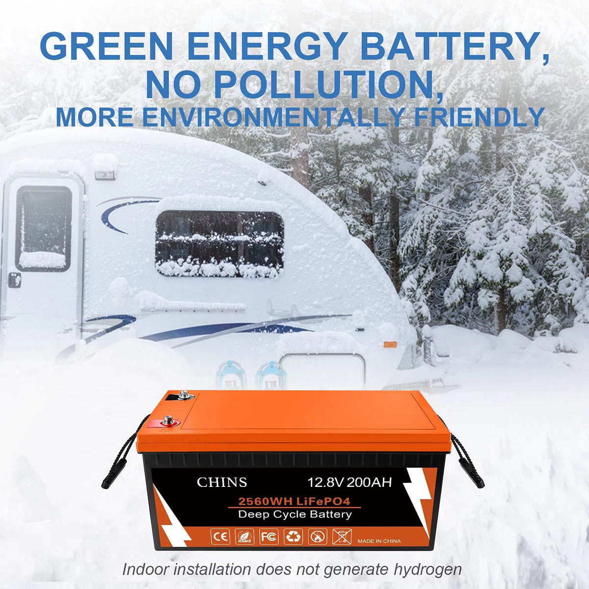 12.8V 100Ah LiFePO4 Battery B556332